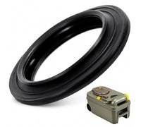 110mm Caravan Motorhome Toilet Lip Seal Cassette Fits Thetford C2 C3 C4 | Silicone construction, 80mm inner diameter, leak-proof odour-locking barrier for waste tank maintenance and camping use