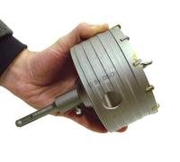 110mm Diameter Sds + Tungsten Carbide Tipped (Tct) Core Drill