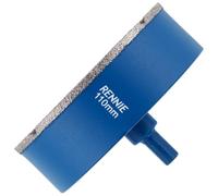 110mm Diamond Hole Saw Drill Bit With Tri Shank For Porcelain Tiles Ceramic Slate Stone Granite Marble Glass. Diamond Core Holesaw/Hole Cutter