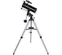 110Mm Large Reflector Telescope for Beginners Adults,500X Space Astronomical Reflector Telescopes with Height Adjustable Aluminum Tripod,Black,for Indoor/Outdoor