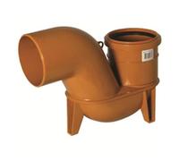 110MM LOWBACK P Trap - Underground Drainage Fitting for Sewer Connections