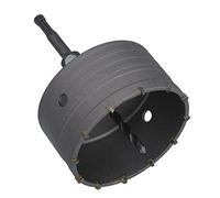 110mm Metric Core Drill with SDS Plus Arbor + Pilot Drill Brick Stone Block Cutter