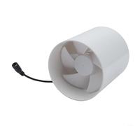 110mm Round Exhaust Fan Built for 4 Inch PVC Ventilation Ducts to Support Air Exchange in Cooking and Washing Areas