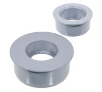 110mm Soil Pipe Reducer + 40mm Boss Adaptor Solvent Waste Push Fit Seal Kit (Grey)
