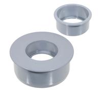 110mm Soil Pipe Reducer + 50mm Boss Adaptor Solvent Waste Push Fit Seal Kit (Grey)