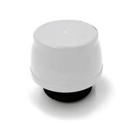 110mm Soil Waste Pipe Slip Coupler - Push-Fit Easy Installation(White,Air Admittance Valve)