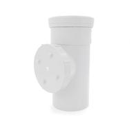 110mm Soil Waste Pipe Slip Coupler - Push-Fit Easy Installation(White,Straight Access Pipe (Single Socket))