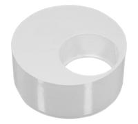 110mm to 56mm (50mm) Solvent Weld Soil System Waste Pipe Reducer Adaptor (White)