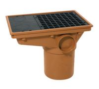 110mm Underground Rectangular Hopper