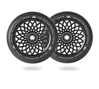 110mm x 24mm Lotus Wheel (Black)