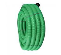 110MM X 50M Green CCTV Flexible Cable DUCTING Including Coupling & Draw Cord Deliveries to Mainland UK ONLY