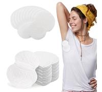110Pcs Armpit Sweat Pads, Self Adhesive Disposable Underarm Sweat Pads,Sweat Pads Under Arm for Women and Man to Keep Underarm Dry Clothes Clean Fights Hyperhidrosis