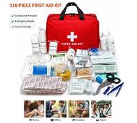110PCS First Aid Kit Emergency Medical Bag