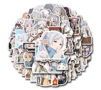 110pcs Frieren Stickers Game Figure Vinyl Waterproof DIY Decal for Computer Skateboard Luggage Car Bike Frieren Beyond Journey End Anime Sticker