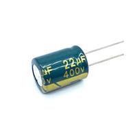 110pcs/lot 22UF high frequency low impedance 400V 22UF aluminum electrolytic capacitor size 13 * 17mm 20% ICXLPMC
