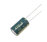 110pcs/lot high frequency low impedance 50v 470UF aluminum electrolytic capacitor size 10 * 17 470UF 50v 20% ICXLPMC