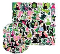 110PCS Magic Witch Cartoon Collection Vinyl Stickers，Magic Witch Team Stickers Mixed Colorful Magic Witch Stickers Teens Adults Gift,Stickers Pack for Skateboard,Sports Vinyl Waterproof Sticker Decals