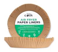 110PCS Non-Stick Air Fryer Liners - 7.9 Inch Greaseproof Paper Sheets - Oil-Proof, Water-Proof - Perfect Fit for Your Air Fryer - by IFYOUCOOK