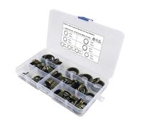 110PCS Universal Rubber O-Ring Assortment Set Gasket Automotive Seal Kit