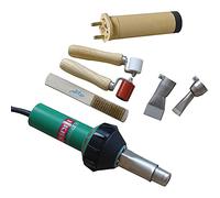 110V 1600W Plastic Welding Kits with Hot Air Gun Weld Nozzles, Heating Elements & Silicone Seam Roller
