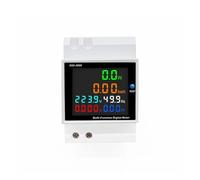 110V 220V 100A 6IN1 Din Rail AC monitor Voltage Current Power Factor