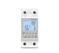 110V 220V 63A smartlife Circuit breaker Meter Metering Timer with voltage current and leakage protection BIANMTSW(No Backlight)