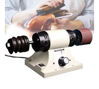 110V/220V Electric Leather Edge Burnishing Machine, Leather Burnishing Machine, Leather Polisher Sander, 0-8000RPM Adjustable Speed, for All Vegetable Tanned Leather Products