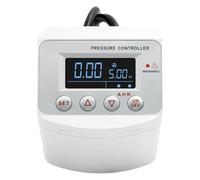 110V/220V G1/4 0-50 Bar Digital Pressure Switch for Liquid Water Pump Air Cpmpressor Controller with LCD Display(-100-0kPa (110V))