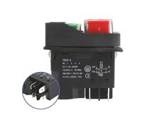 110V 220V Garden Tools Electromagnetic Starter Push Button Switches Machine Tool Equipment IP55 Waterproof with 28A IDGTTLDF(4PIN,220V)