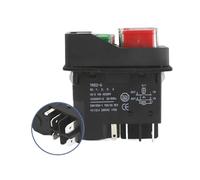110V 220V Garden Tools Electromagnetic Starter Push Button Switches Machine Tool Equipment IP55 Waterproof with 28A IDGTTLDF(5PIN,110V)