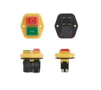 110V 220V Garden Tools Electromagnetic Starter Push Button Switches Machine Tool Equipment IP55 Waterproof with 28A IDGTTLDF(4PIN,110V)