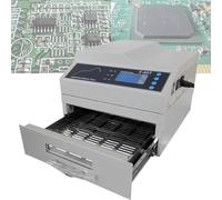 110V/220V Professional Reflow Oven, 2300W/3300W Infrared Reflow Soldering Station, Automatic Infrared Soldering Heater, Hot Air Welding Machine,T937-110V