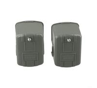 110V-230V Water Pressure Control Switch with 1/4 Inch Internal Thread and 20-80 PSI Adjustment for Well Pump Use (20-40PSI)