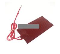 110V AC 100x150mm 50W Rectangle Flexible Silicon Heater Pad for 3D Printer Oil Tank