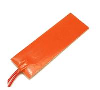 110V AC 30x200mm 15W Rectangle Flexible Silicon Heater Pad for 3D Printer Oil Tank