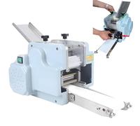 110V Commercial Electric Dumpling Skin Maker, Electric Dumpling Skin Processing Machine, 3.15in Mold and the mold can be replacedAutomatic, Dumpling Wrapping Machine for Kitchen Square+Odd-shaped