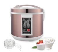 110V Multi-functional Health Fermentation Pot with Independent Thickened Inner Liner Intelligent Automatic Design for Black Garlic Yogurt Fermenter Fermenting (5L)