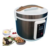 110V Multi-functional Health Fermentation Pot with Independent Thickened Inner Liner Intelligent Automatic Design for Black Garlic Yogurt Fermenter Fermenting (6L)