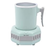 110V Portable Mini Refrigerator Electric Quick Cooling Cup, 46.4℉ Electric Beverage Cup Cooler for Home/Office, Desktop Mini Fridge Quick Cooling Cup Drink Chiller for Beer Juice Milk Coffee/2343 ( Co