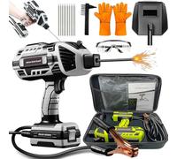 110v Saker Portable Welder Handheld, Portable Welder Handheld, 6 Gears 20-120a Welding Machine with Igbt Inverter for 1/16"-1/8" Welding Rods (A,1pcs)