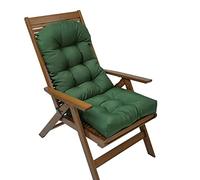 110x50cm Adirondack Chair Cushion Thick Indoor/Outdoor Rocking Chair Pad Durable Colorfast HighElastic PP Cotton Perfect for Patio & Garden (Green)