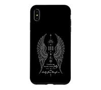 111 Intuition Angel Wing Numerology Growth Affirmation Case for iPhone XS Max