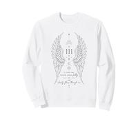 111 Intuition Angel Wing Numerology Growth Affirmation Sweatshirt