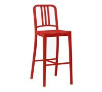 111 Navy Barstool Red Emeco - 111 30 RED