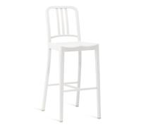 111 Navy Barstool Snow Emeco - 111 30 SNOW