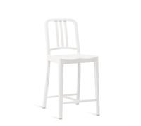111 Navy Counter Stool Snow Emeco - 111 24 SNOW