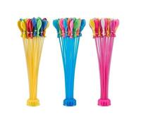 111 Pcs Water Bombs with Tap Adapter Quick Fill Self Closing for Kids