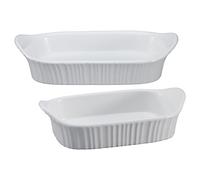 1115855 CorningWare French White III 2 piece Set -