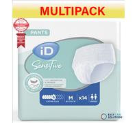 112 x iD Senstitive Pants Normal | Medium | Adult Unisex Pants | 8 Packs of 14