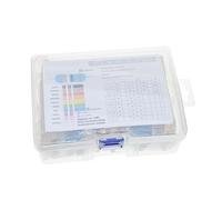 1120Pcs 1/2W 0.5Watt 1% 1-2.2M Ohm 56Values Metal Film Resistor 0.5W Resistance Assorted Kit Set CZAOINCU